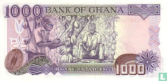 Ghana 1.000 Cedis 2002 - Afbeelding 2