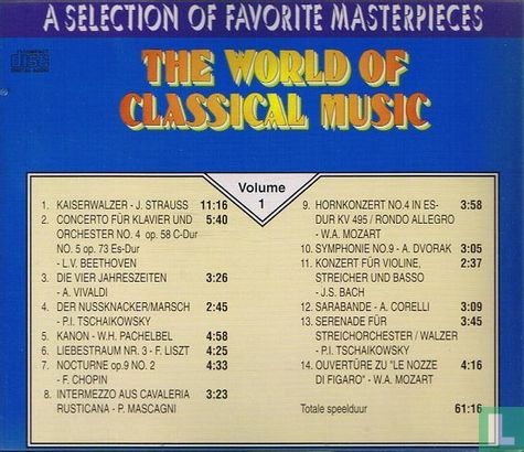 The World of Classical Music Vol. 1 - Afbeelding 2