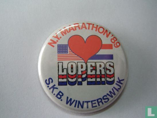 N.Y. Marathon '89 Lopers