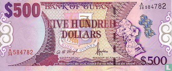 Guyana 500 Dollars ND (2000) - Image 1