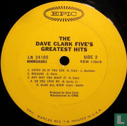 The Dave Clark Five's Greatest Hits - Afbeelding 3
