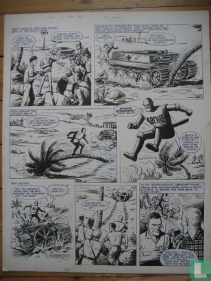 Archie de Man van Staal-Originele pagina - Afbeelding 1