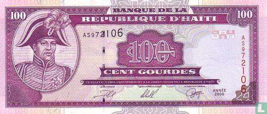 Haiti 100 Gourdes - Image 1