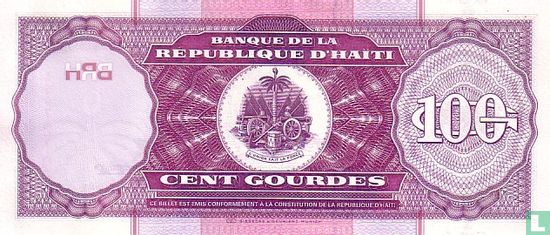 Haiti 100 Gourdes - Image 2