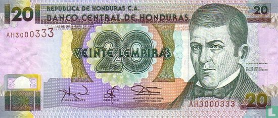 Honduras Lempiras 20 - Image 1