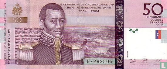 Haiti 50 Gourdes - Image 1