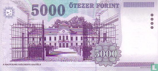 Hongarije 5.000 Forint 1999 - Afbeelding 2