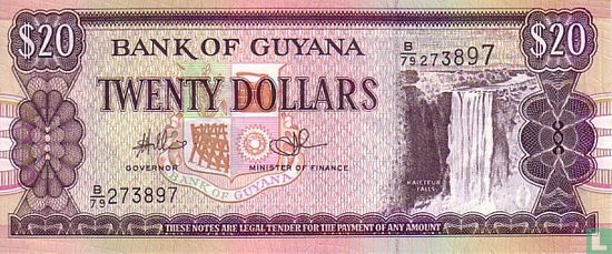 Guyana 20 Dollars  - Afbeelding 1