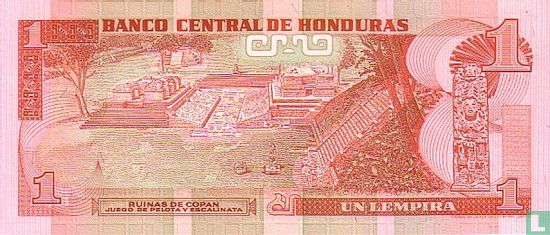 Honduras 1 Lempira - Afbeelding 2