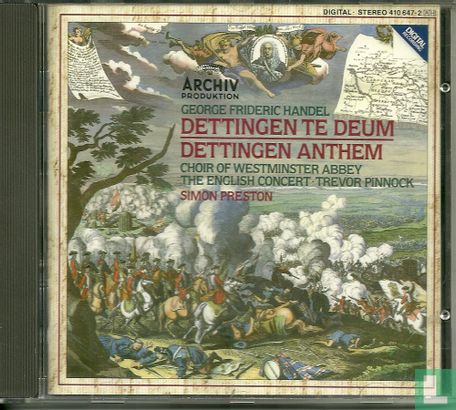 Händel, G.F.: Dettingen Te Deum & Dettingen Anthem - Afbeelding 1