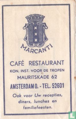 Marcanti Café Restaurant  - Afbeelding 1