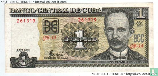 Cuba 1 Peso - Image 1