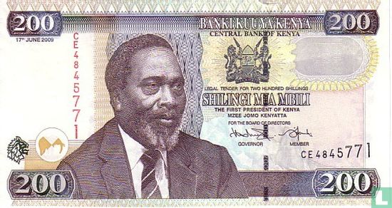 Kenia 200 Shilling - Afbeelding 1