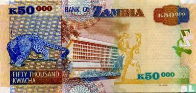 Zambia 50.000 Kwacha 2008 - Afbeelding 2