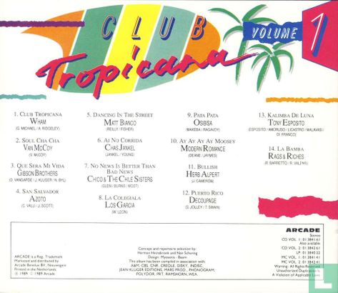 Club Tropicana Volume 1 - Image 2