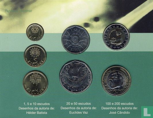 Portugal mint set 2001 - Image 2