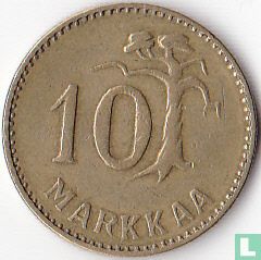 Finlande 10 markkaa 1954 - Image 2