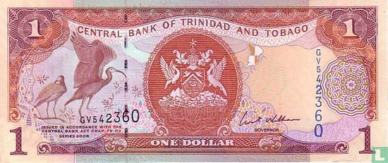 Trinité-et-Tobago 1 dollar (Ewart S. Williams) - Image 1