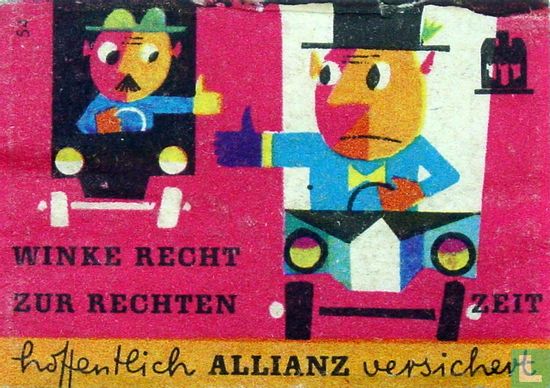 Winke Recht zur Rechten Zeit