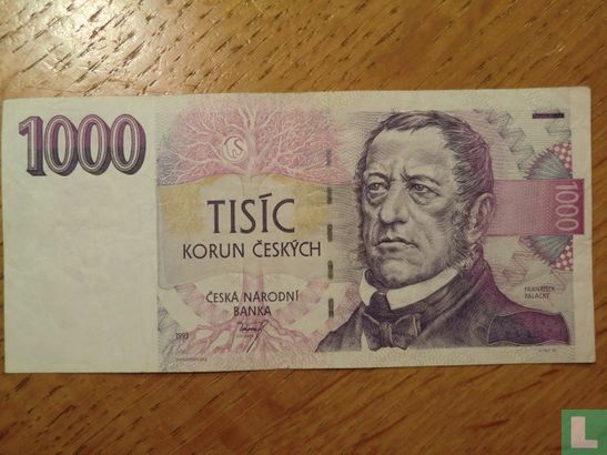 Czech Republic 1000 Korun  - Image 1