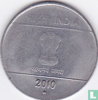 India 2 rupees 2010 (Hyderabad) - Afbeelding 1