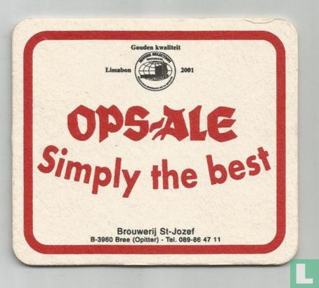 Ops-ale Simply the best