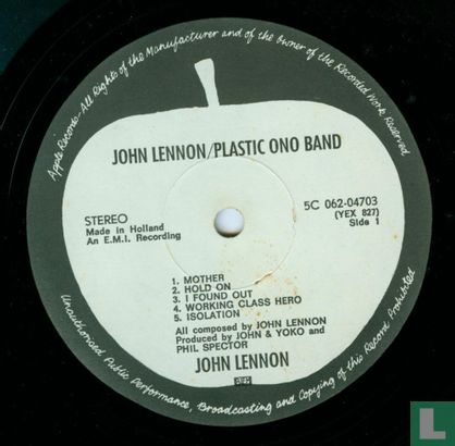 John Lennon / Plastic Ono Band - Image 3