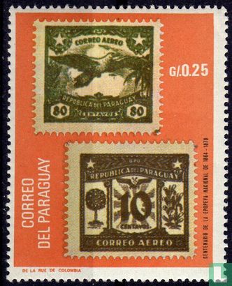 100 Jaar postzegels van Paraguay