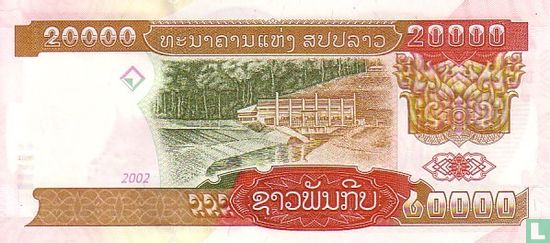 Laos 20.000 Kip  - Image 2
