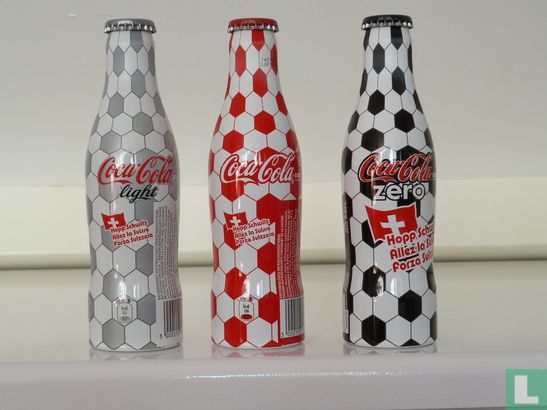 Coca-Cola EK voetbal aluminium fles