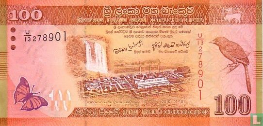 Sri Lanka 100 Rupees 2010 - Afbeelding 1
