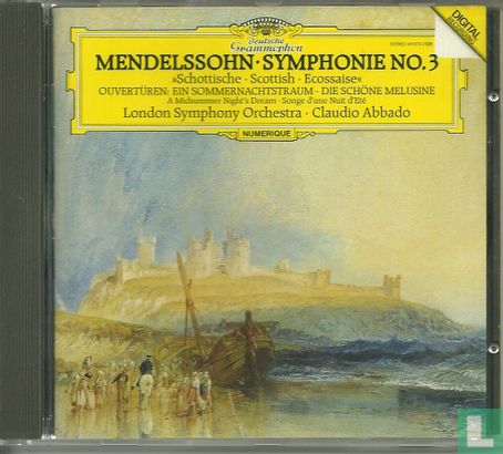 Mendelssohn, Felix: Symphonie No. 3; Ouvertures - Afbeelding 1