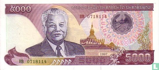 Laos 5000 Kip  - Afbeelding 1