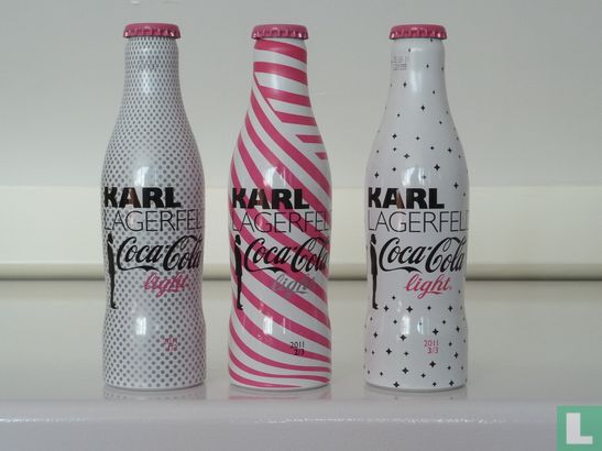 Coca-Cola light Karl Lagerfeld aluminium fles
