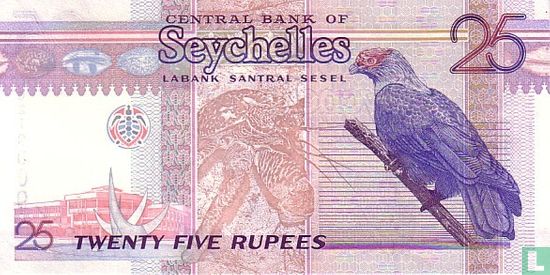 Seychellen 25 Rupees - Bild 2