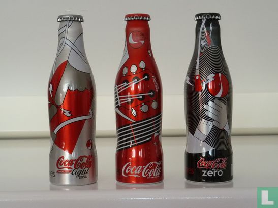 Coca-Cola I-tunes aluminium fles