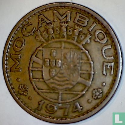 Mozambique 1 escudo 1974 - Image 1