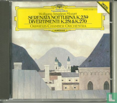 Mozart, W.A.: Serenata Notturna - Divertimenti - Afbeelding 1