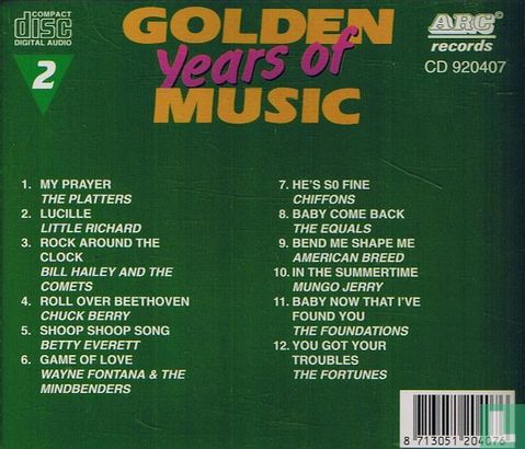Golden Years of Music 2 - Afbeelding 2