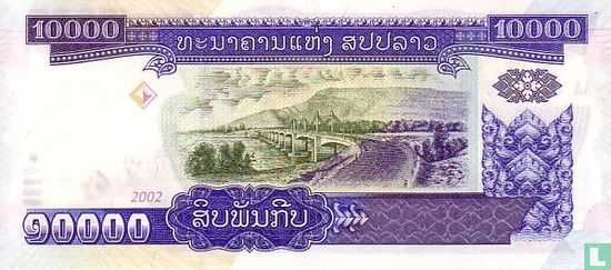 Laos 10.000 Kip - Afbeelding 2