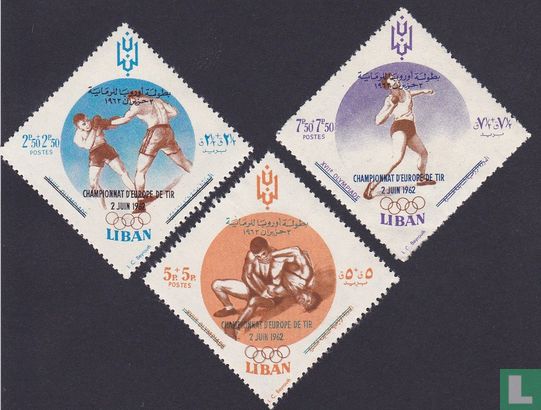 Olympic Games with overprint