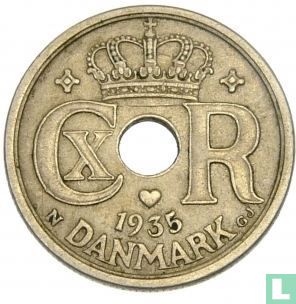 Danemark 25 øre 1935 - Image 1