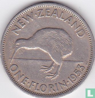 Nieuw-Zeeland 1 florin 1953 - Afbeelding 1