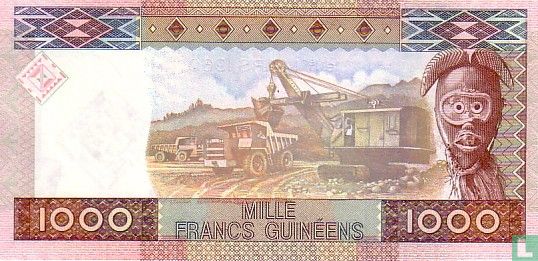 Guinea 1,000 Francs - Image 2
