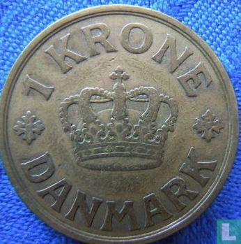 Danemark 1 krone 1930 - Image 2