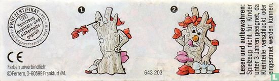 Puzzle tree with Mushrooms - Image 3