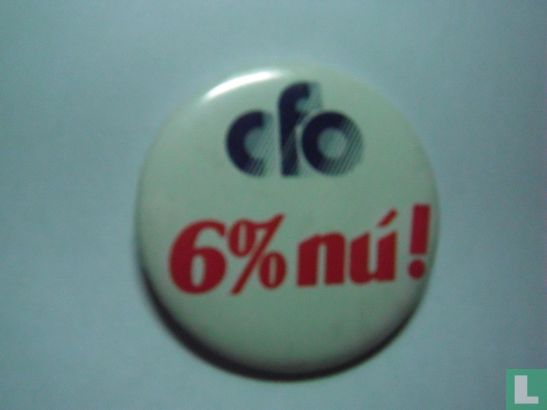 CFO 6% nu!