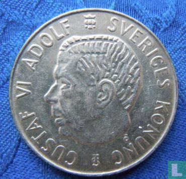 Sweden 5 kronor 1954 (Pos. A) - Image 2
