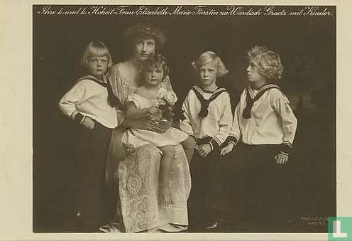 Elisabeth zu Windisch-Graetz ~with children~