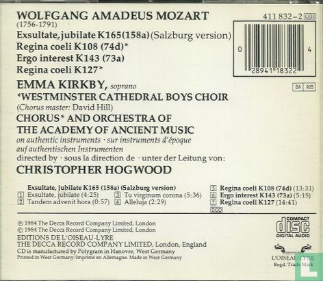 Mozart, W.A.: Exsultate Jubilate - Motetten - Image 2